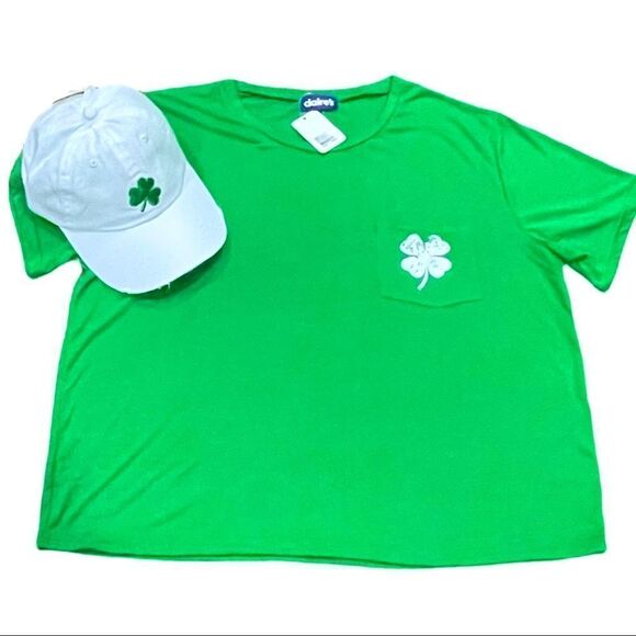Claire’s Lucky T-Shirt & Baseball Cap Bundle - Picture 4 of 10